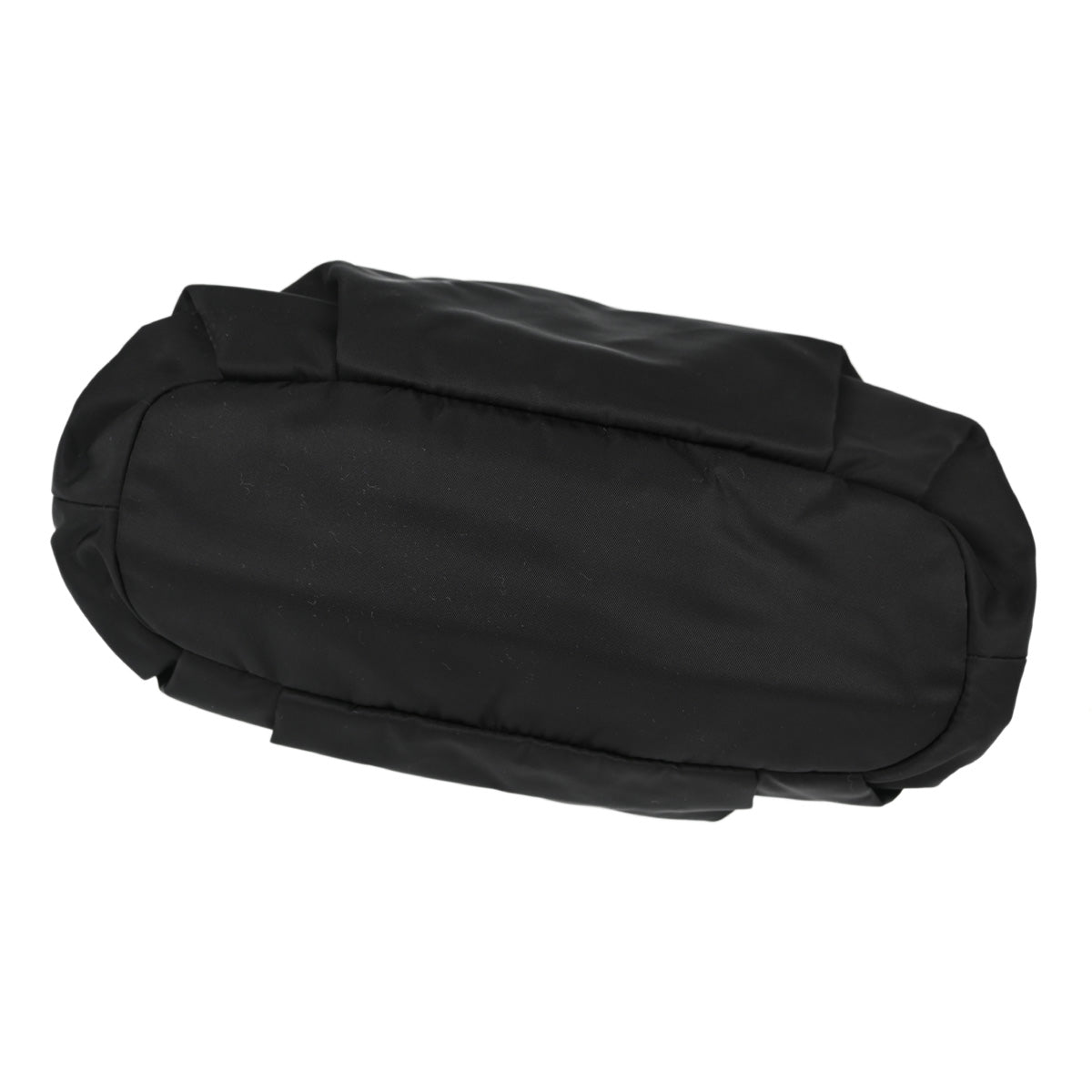 Prada Black Nylon Leather Handbag