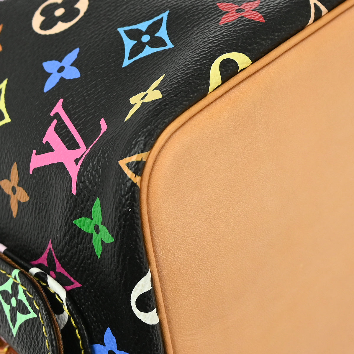 Louis Vuitton 2012 Multicolor Petite Noe Drawstring Shoulder Bag M42230