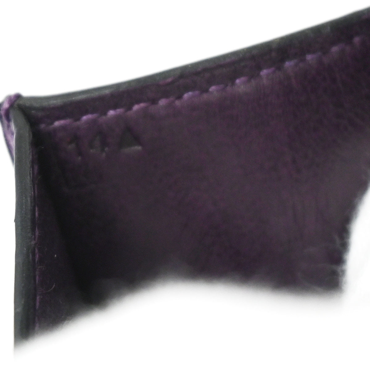 Hermes * 2010 Amethyst Alligator Crocodile Constance 14 Shoulder Bag
