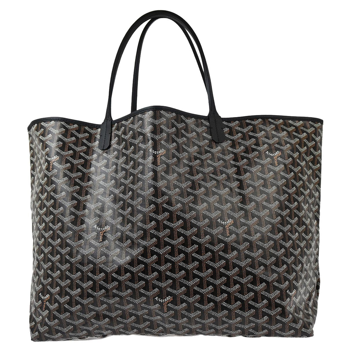 Goyard Black Saint Louis GM Tote Handbag