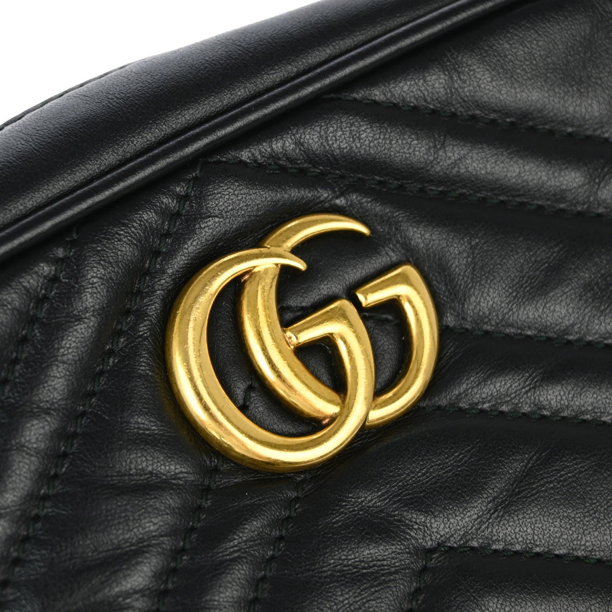 Gucci 2015 Black Marmont Shoulder Bag