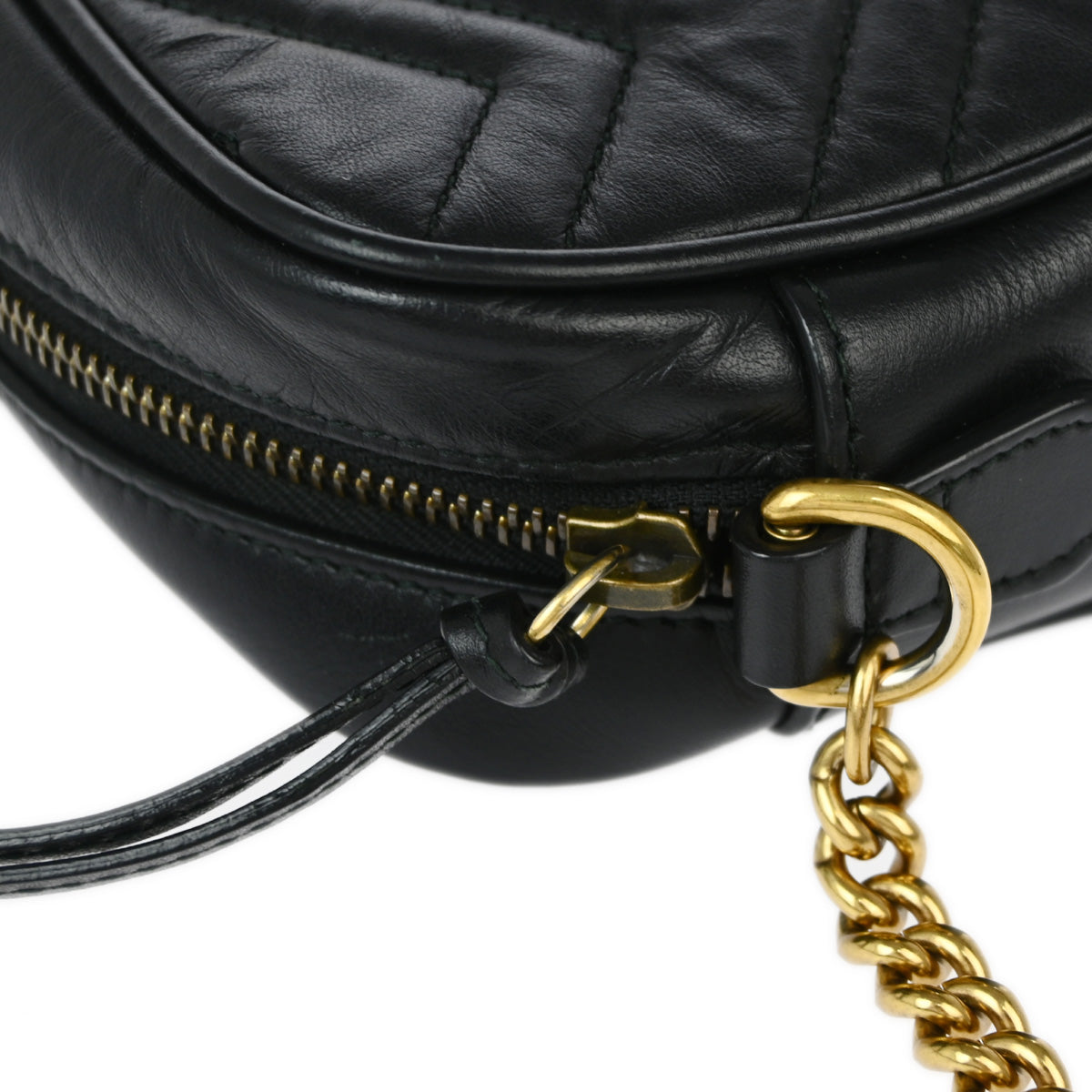Gucci 2015 Black Marmont Shoulder Bag