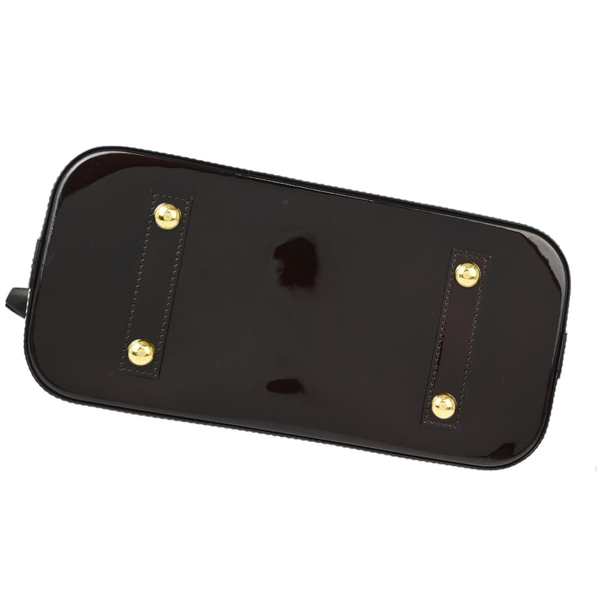 Louis Vuitton 2019 Purple Monogram Vernis Alma PM Handbag M91691