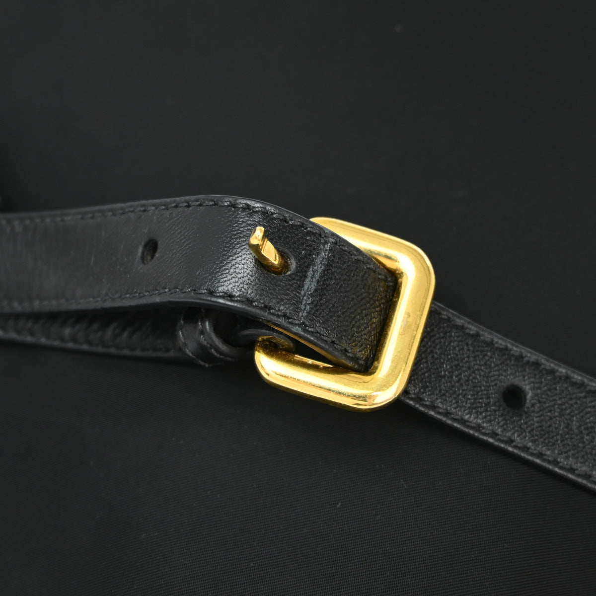 Prada Black Nylon Shoulder Bag