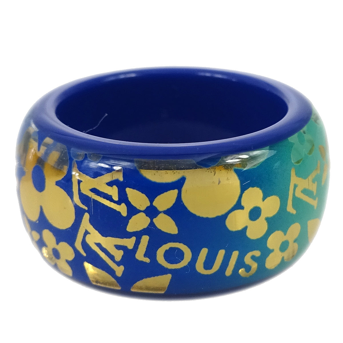 Louis Vuitton 2011 Blue Burg Tropical Cocktail Ring M66297 #56 #16
