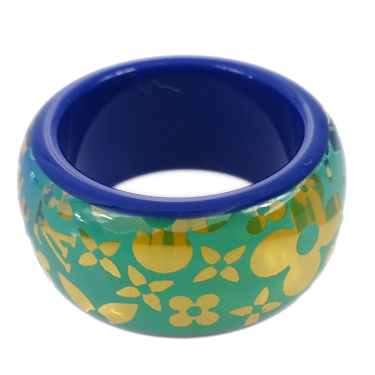 Louis Vuitton 2011 Blue Burg Tropical Cocktail Ring M66297 #56 #16