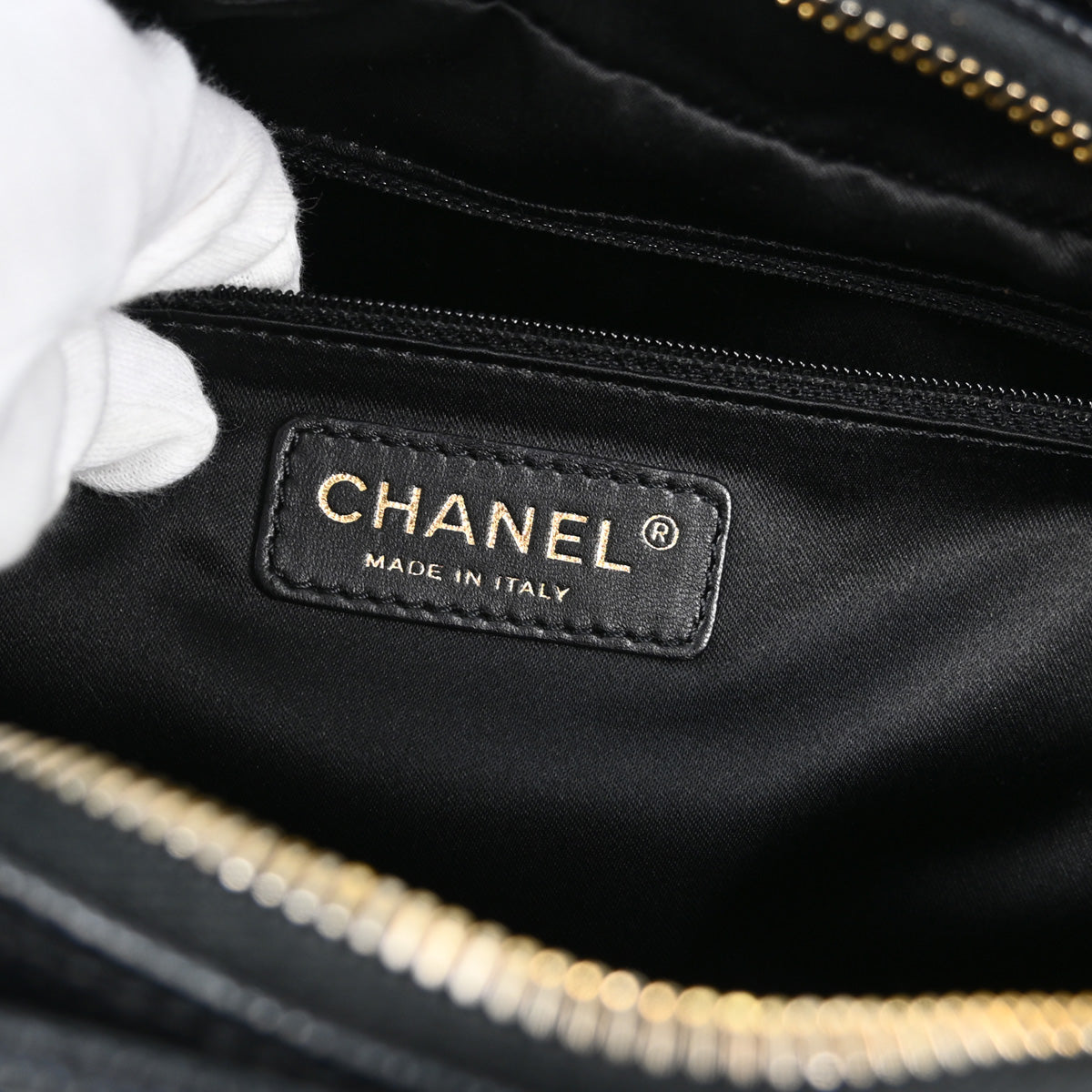 Chanel 2010-2011 Black Caviar Petit Timeless Tote PTT