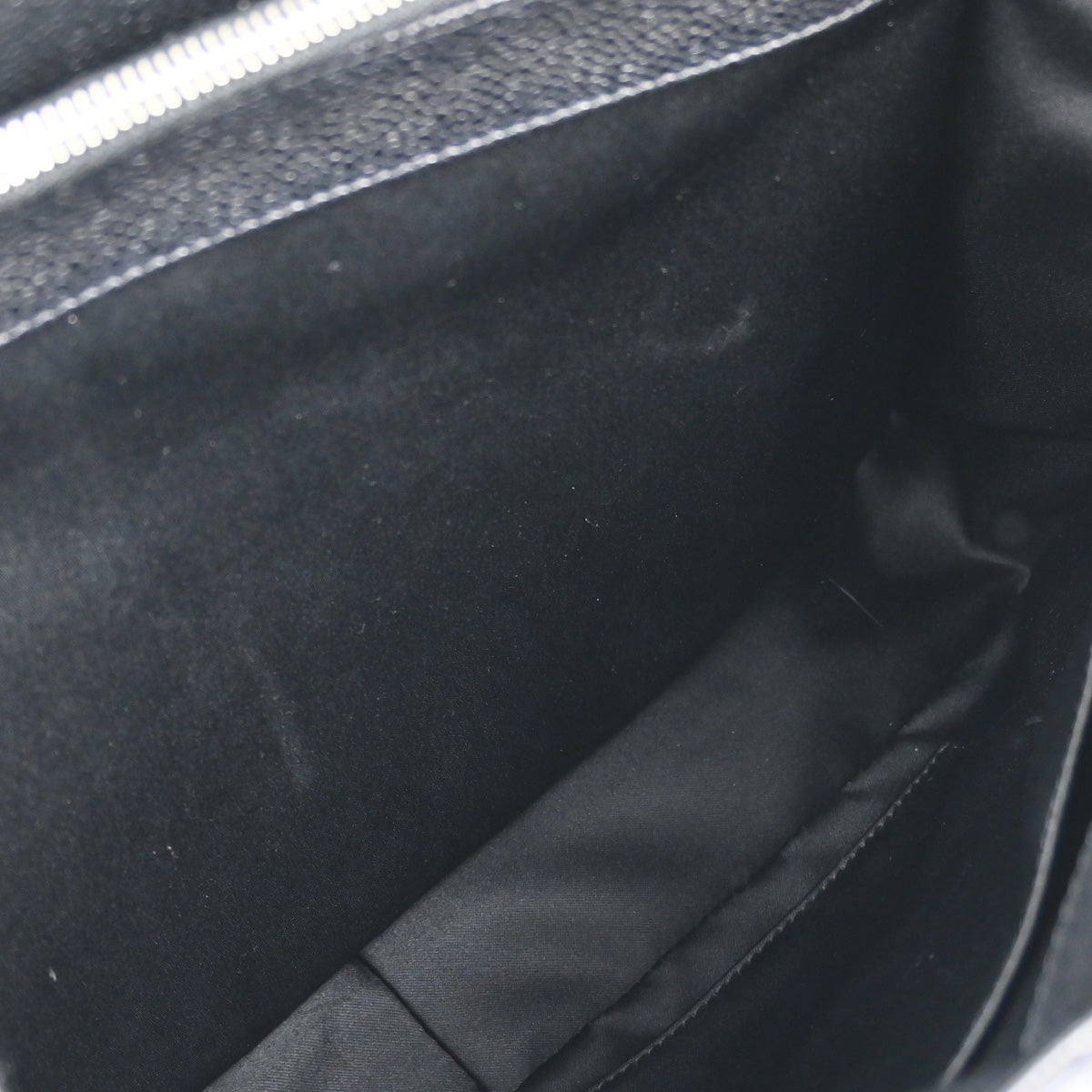 Chanel 2012 Black Caviar Grand Shopping Tote GST Chain Handbag