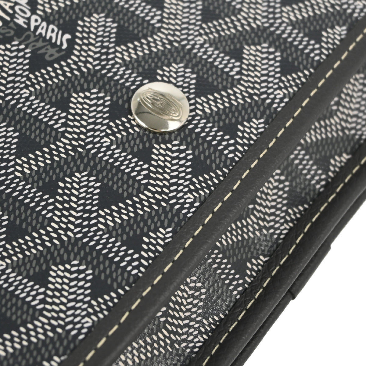 Goyard Gray Plumet Shoulder Bag Pochette Wallet