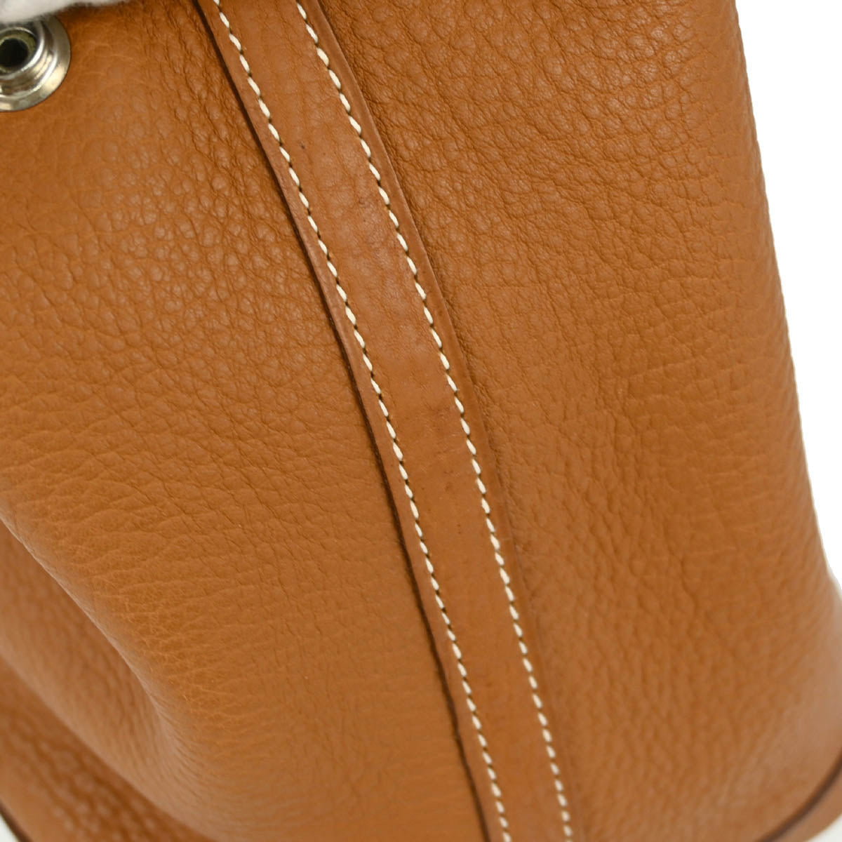 Hermes 2010 Gold Negonda Garden Party TPM Tote Handbag