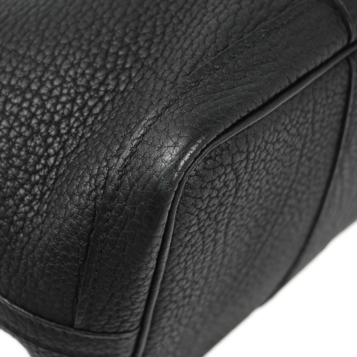 Hermes 2015 Black Negonda Garden Party TPM Tote Handbag