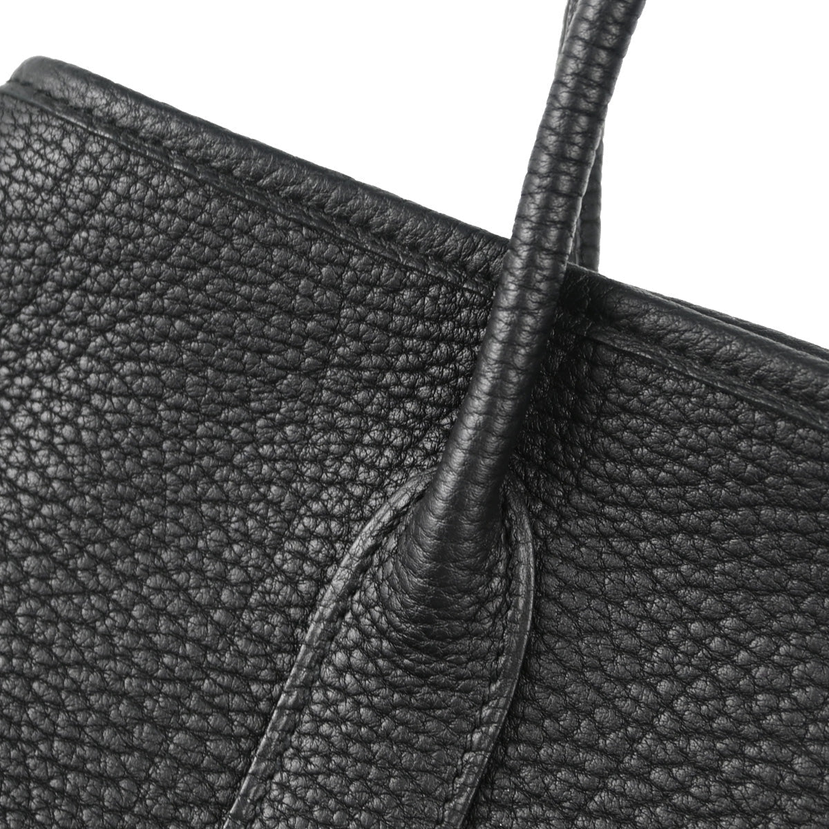 Hermes 2015 Black Negonda Garden Party TPM Tote Handbag