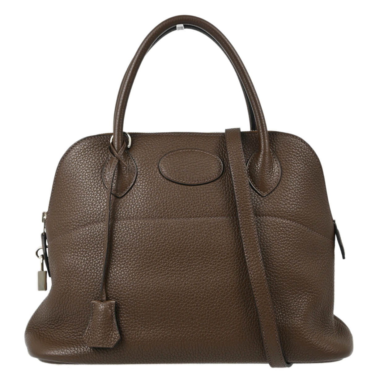 Hermes 2012 Ebene Taurillon Clemence Bolide 31 2way Shoulder Handbag