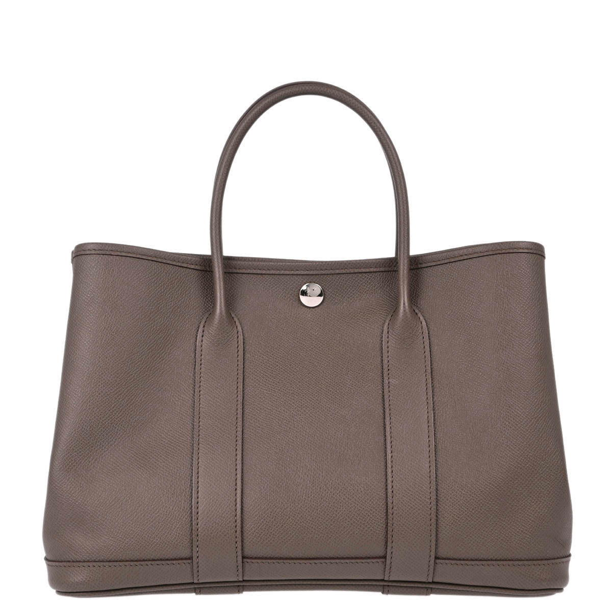 Hermes 2017 Etain Epsom Garden Party TPM Tote Handbag