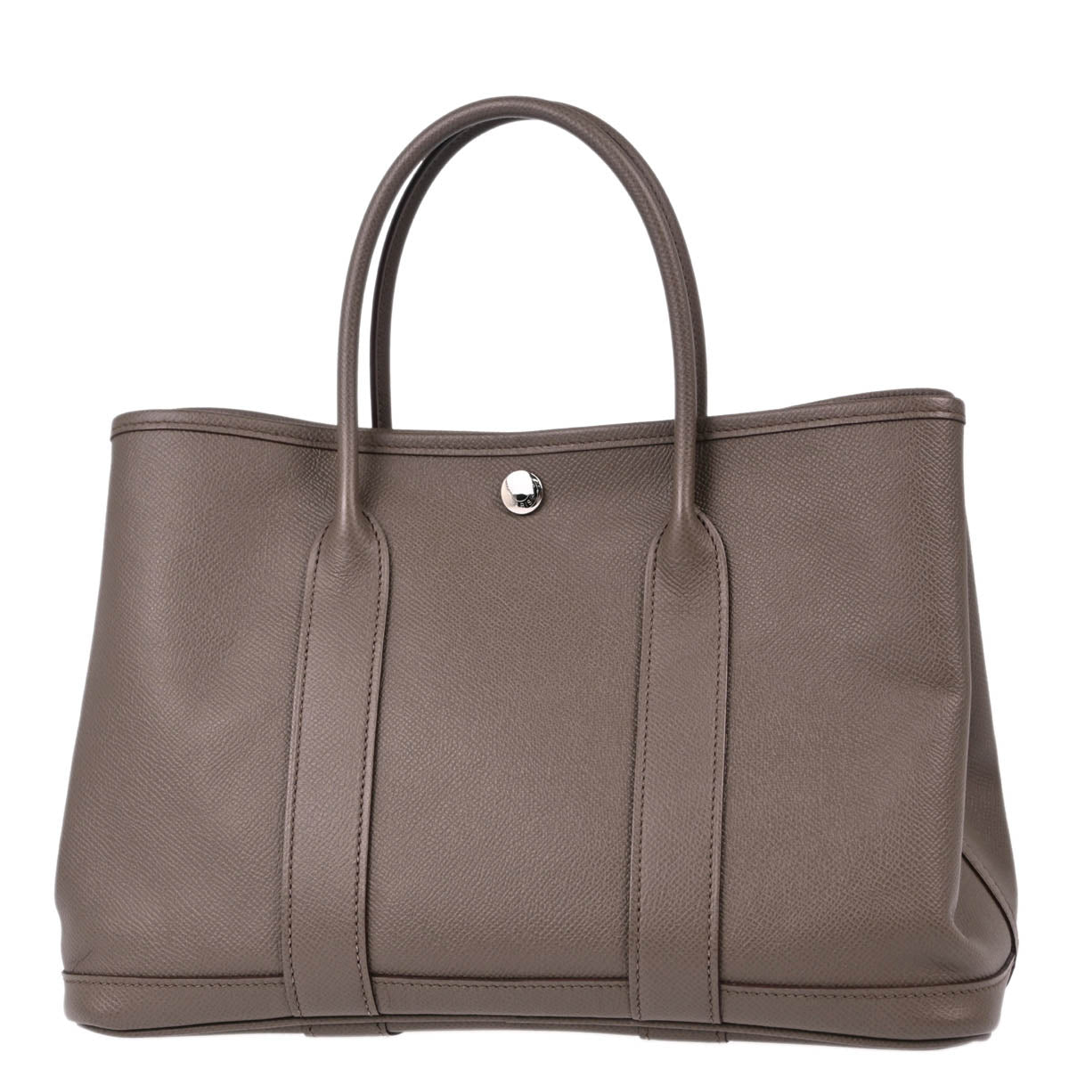 Hermes 2017 Etain Epsom Garden Party TPM Tote Handbag