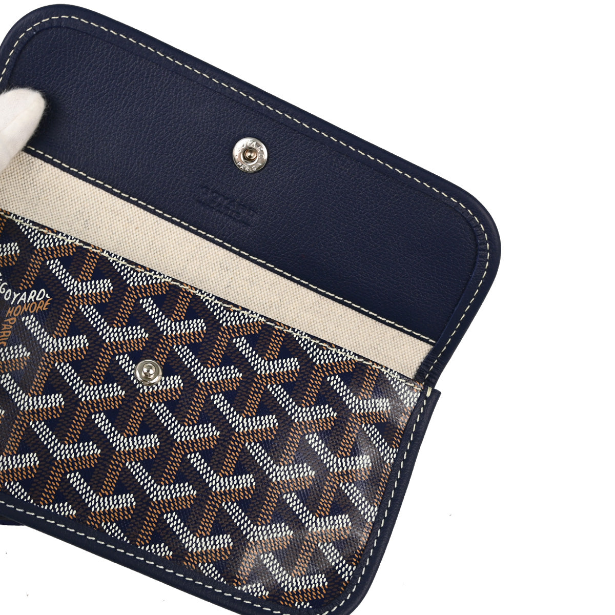 Goyard 2024 Navy St. Louis PM Tote Handbag
