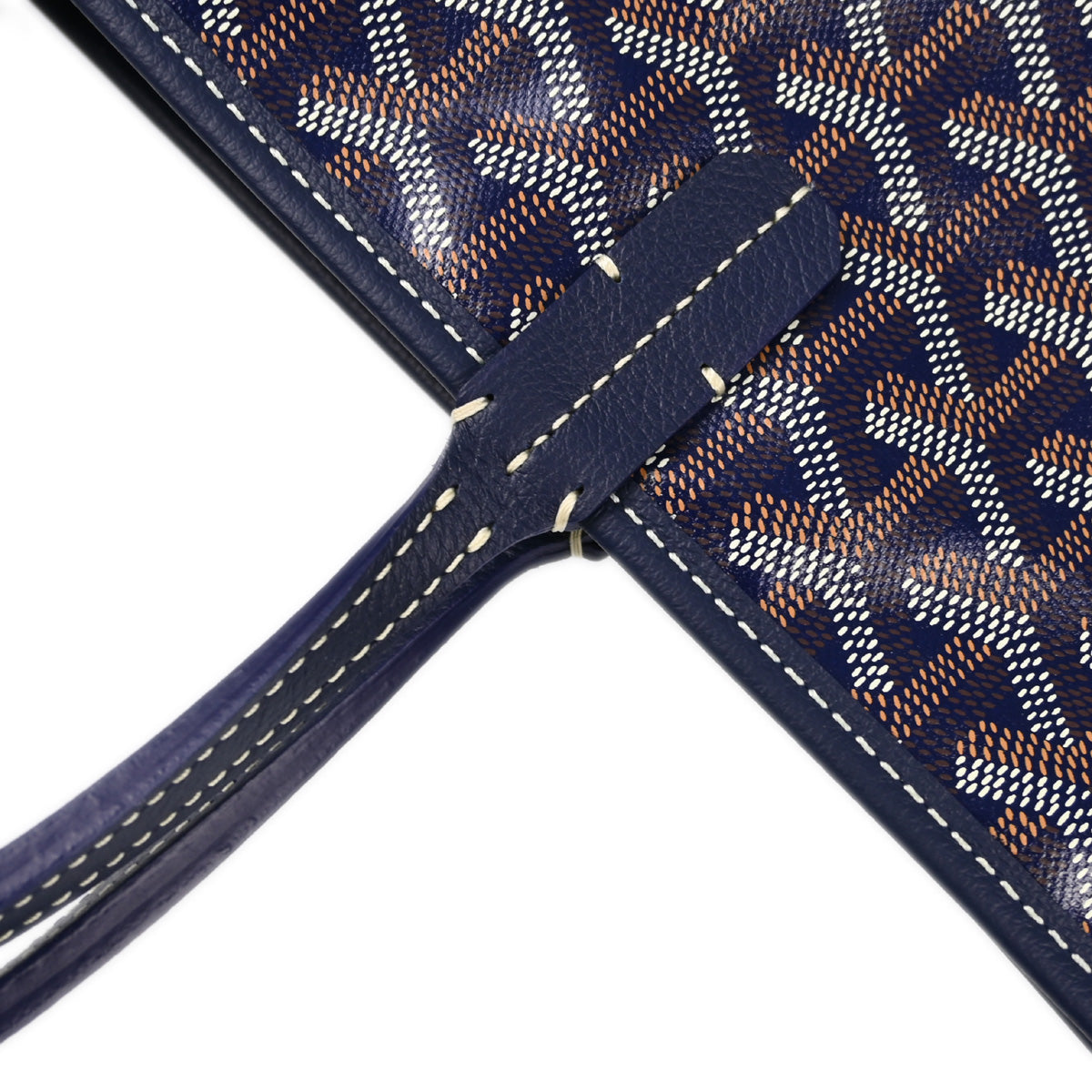 Goyard 2024 Navy St. Louis PM Tote Handbag