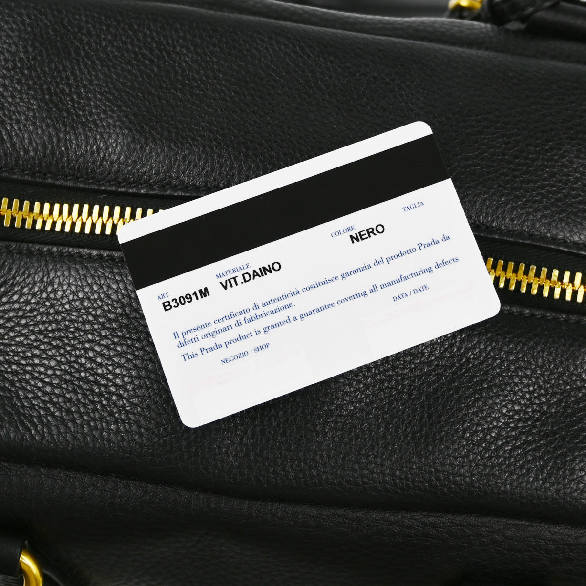 Prada Black Bowling Bag