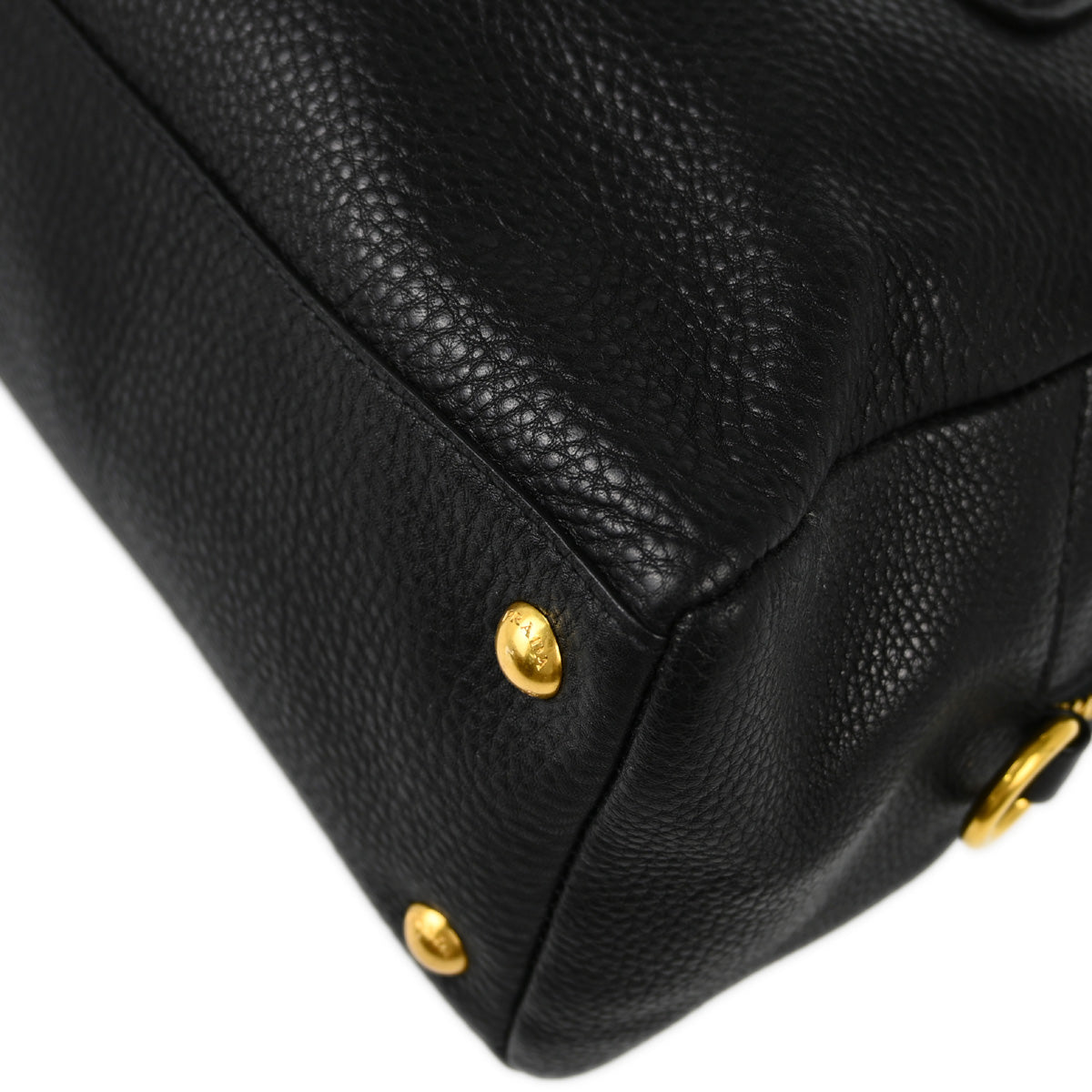 Prada Black Bowling Bag