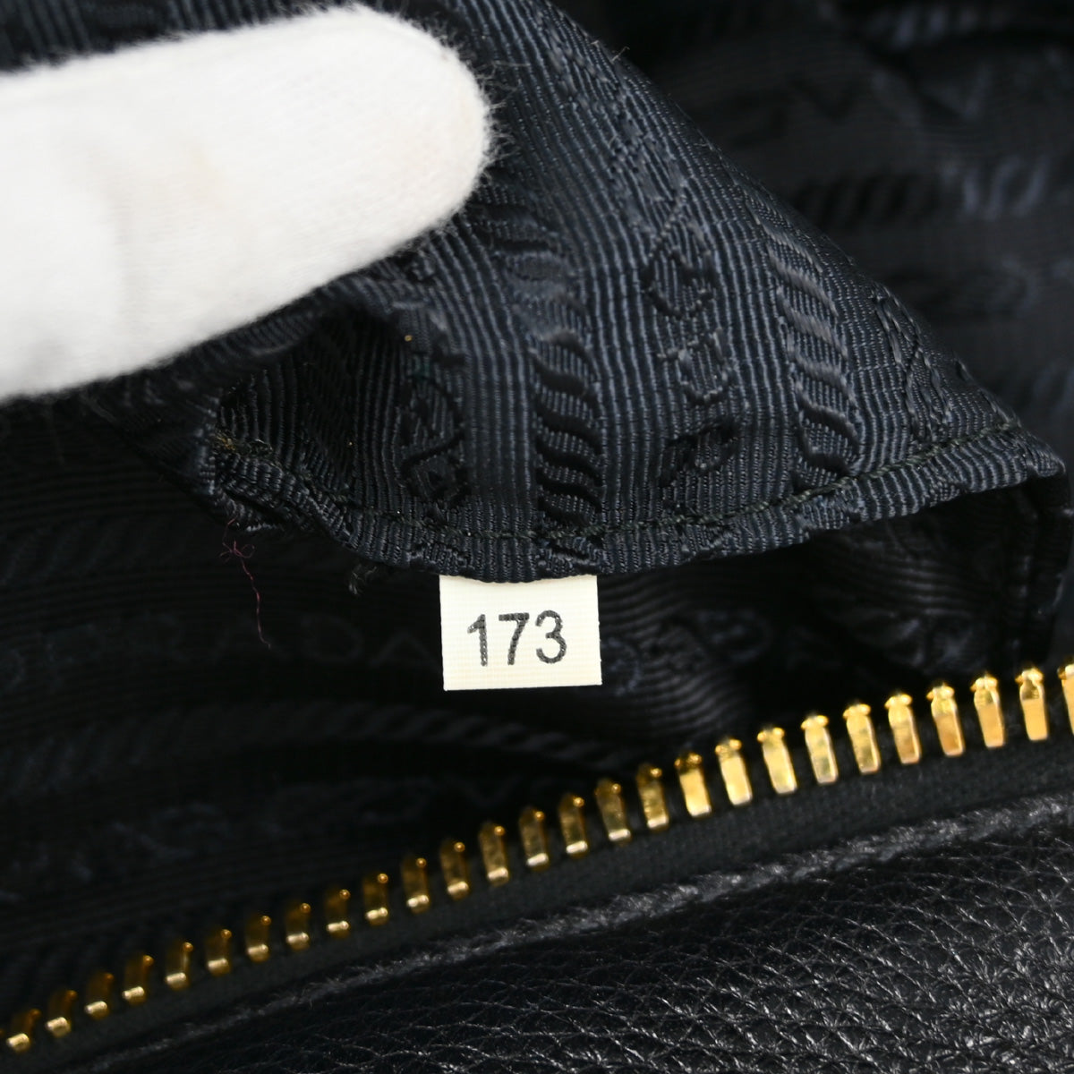 Prada Black Bowling Bag