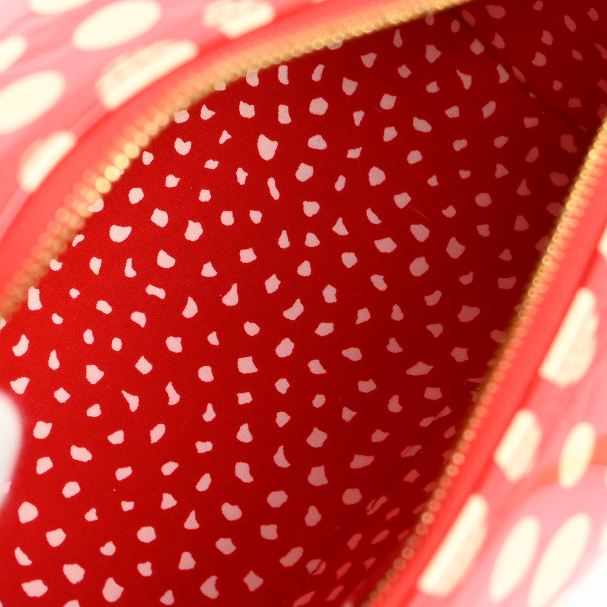Louis Vuitton 2012 Red Vernis Dot Infinity Papillon Handbag M91425