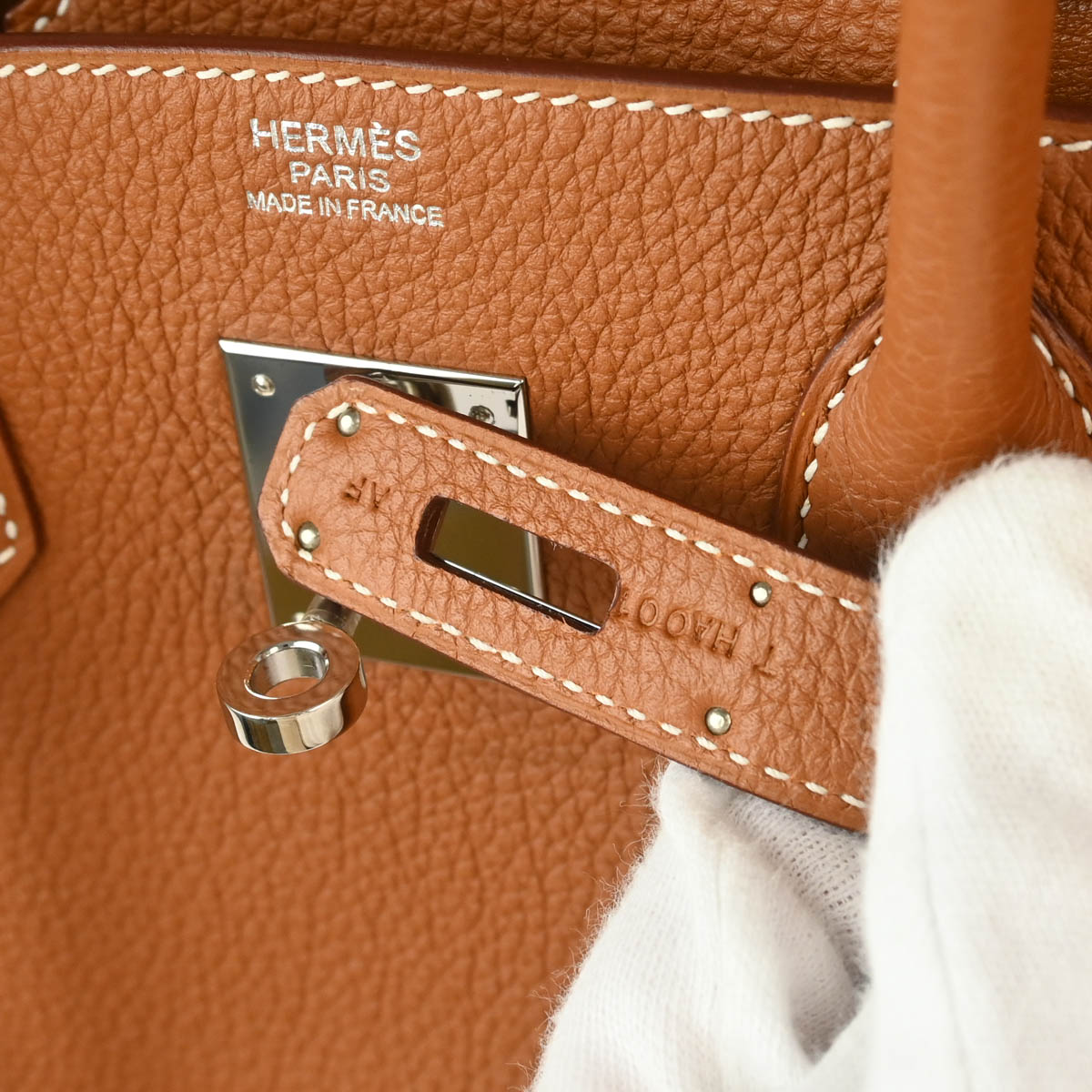 Hermes 2015 Gold Togo Birkin 30 Handbag