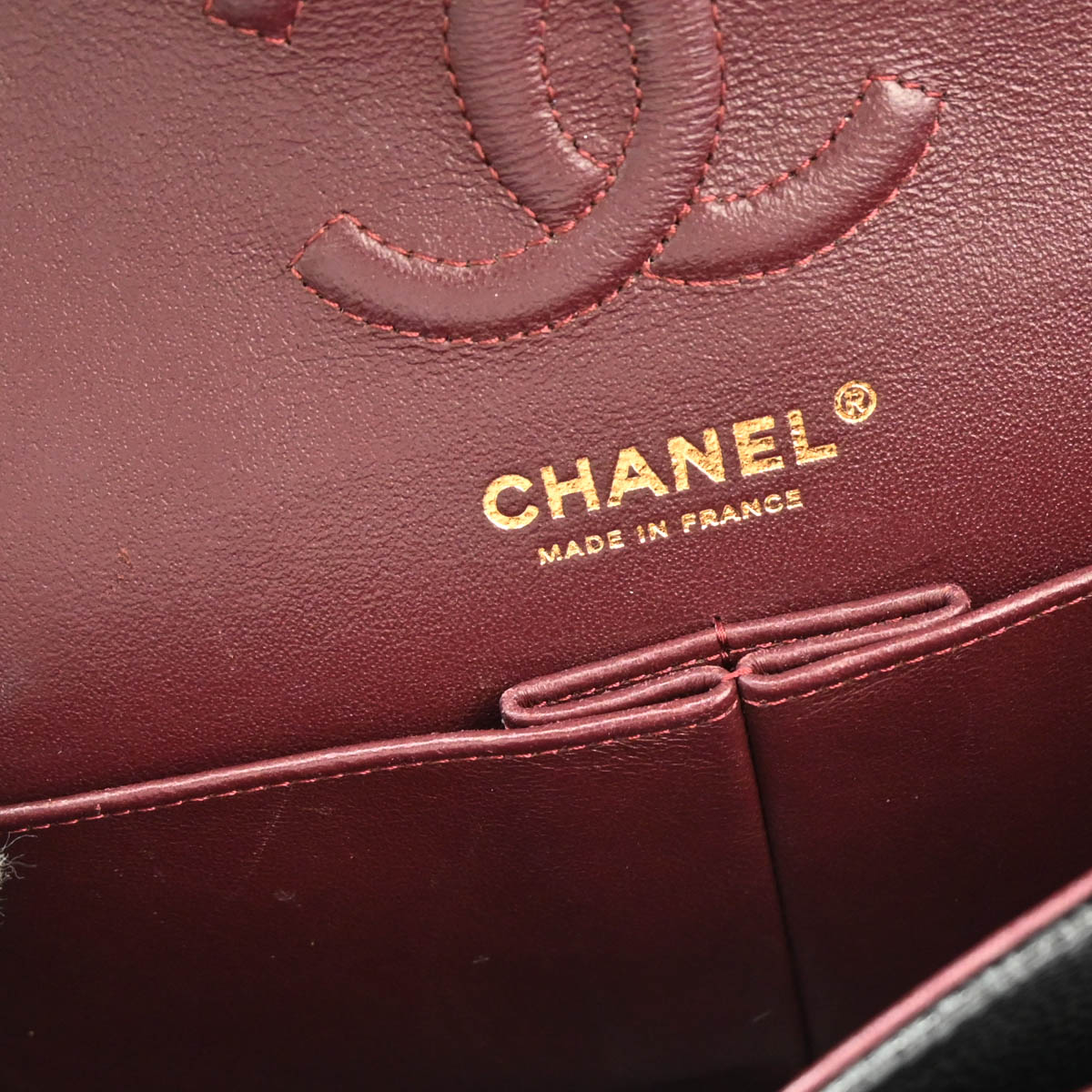 Chanel 2019 Black Caviar Small Classic Double Flap Shoulder Bag