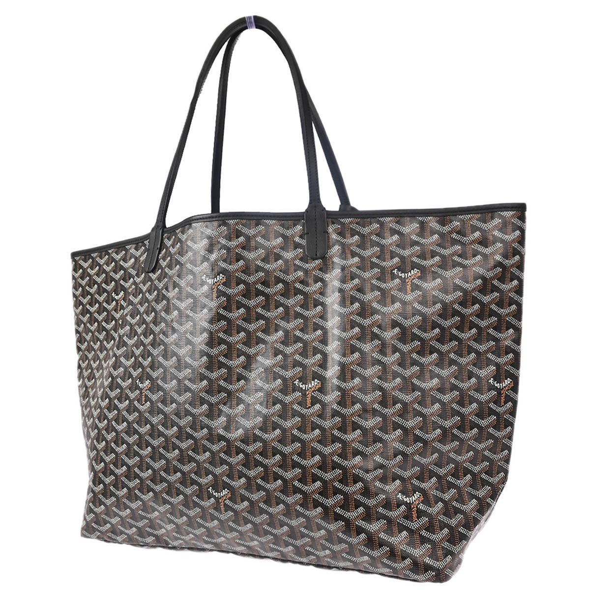Goyard 2017 Black Saint Louis GM Tote Handbag
