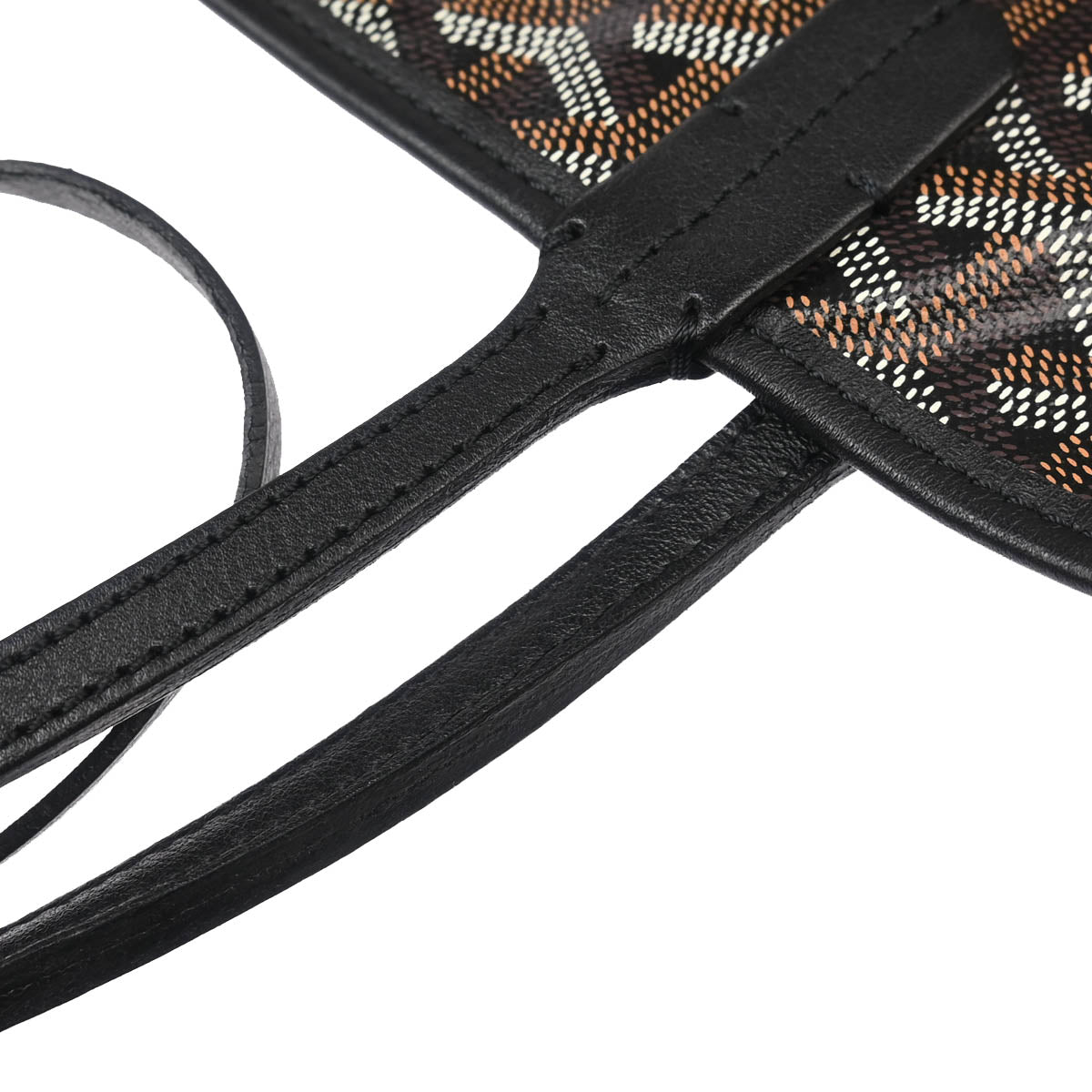 Goyard 2017 Black Saint Louis GM Tote Handbag