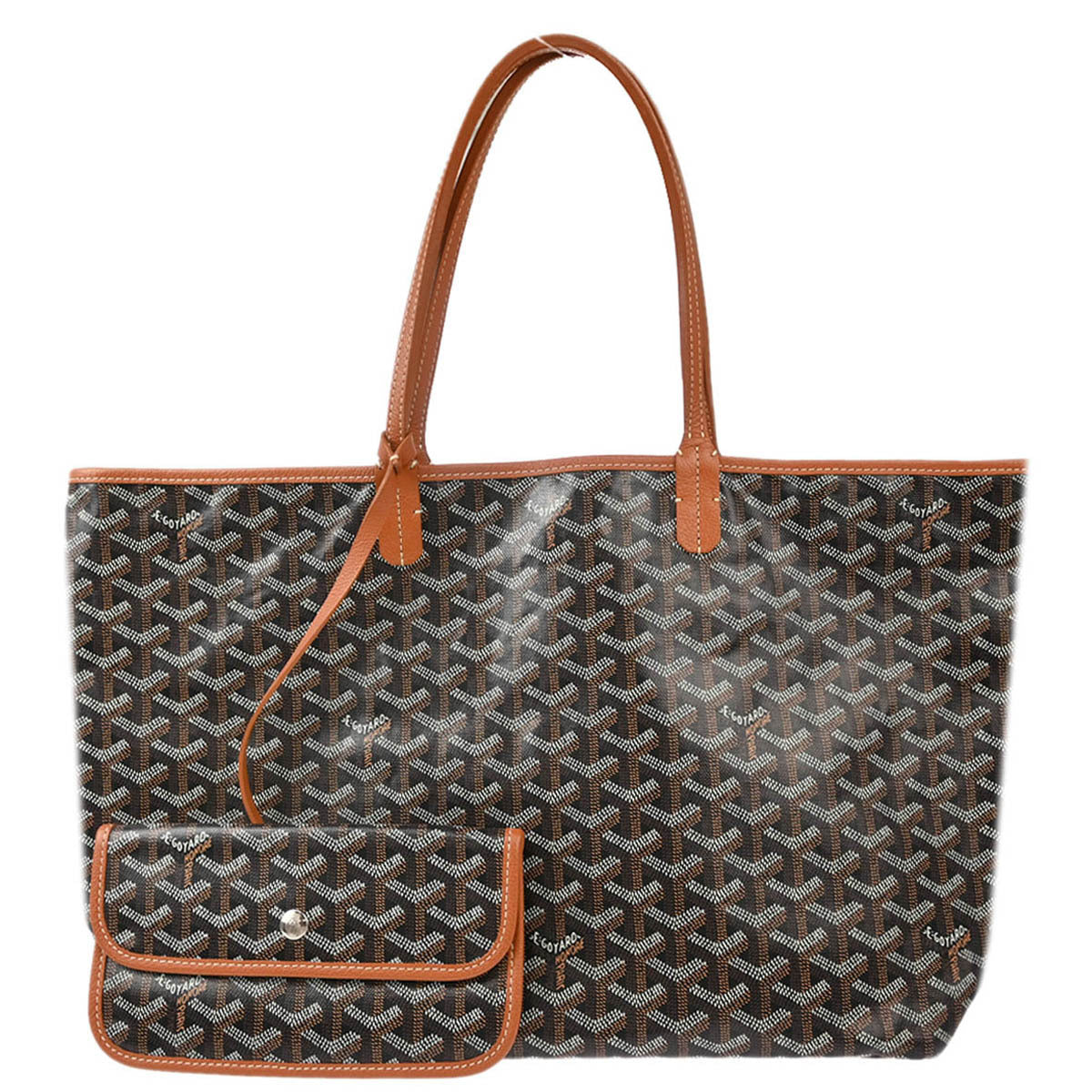 Goyard 2022 Brown Saint Louis PM Tote Handbag