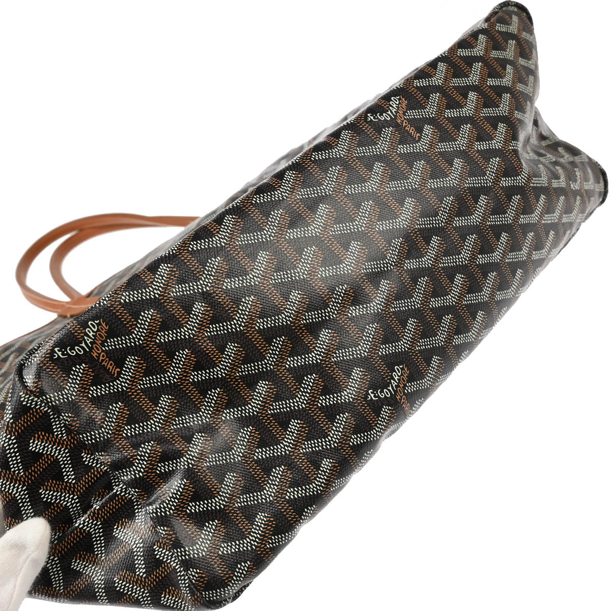 Goyard 2022 Brown Saint Louis PM Tote Handbag