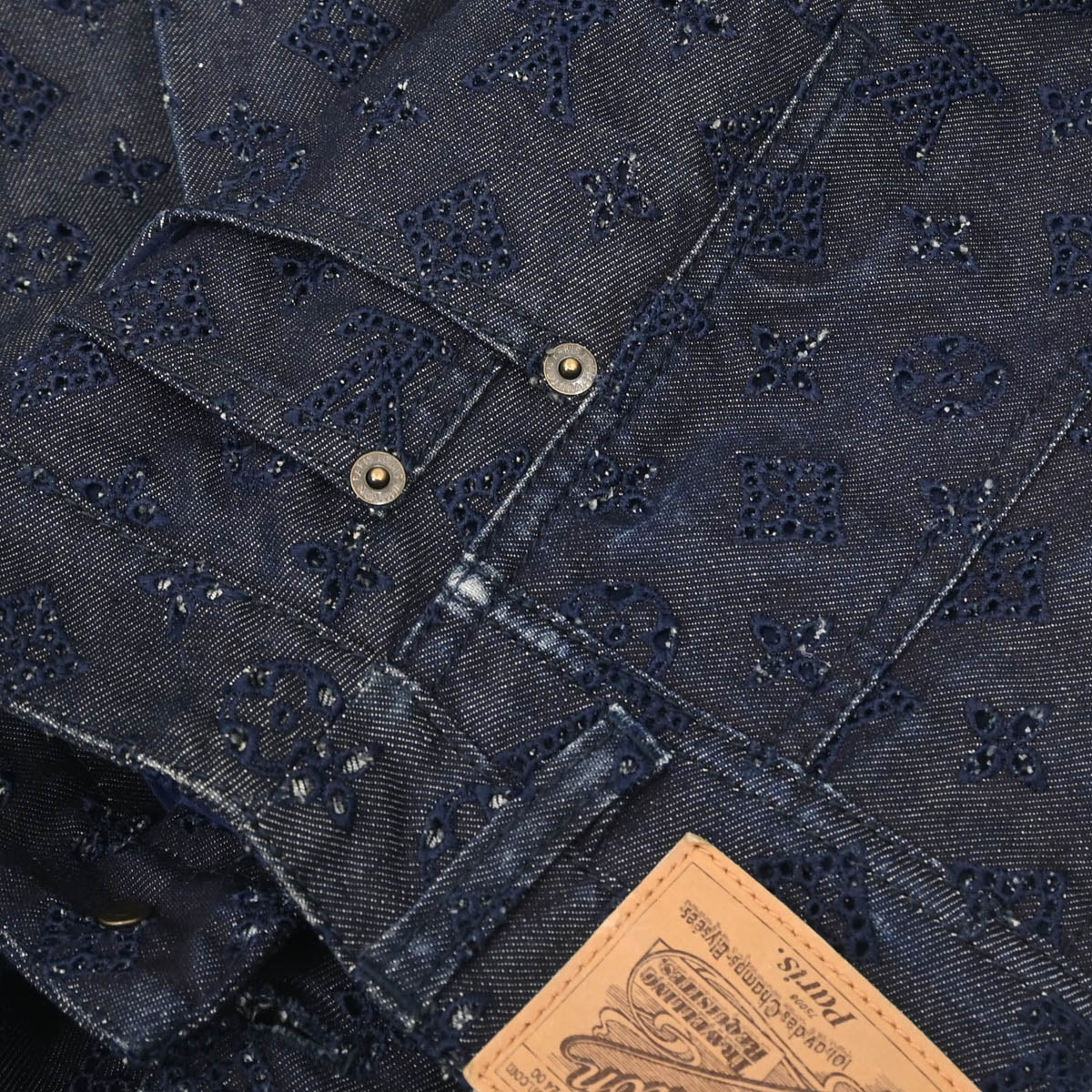 Louis Vuitton 2010 Denim Skirt Navy #34