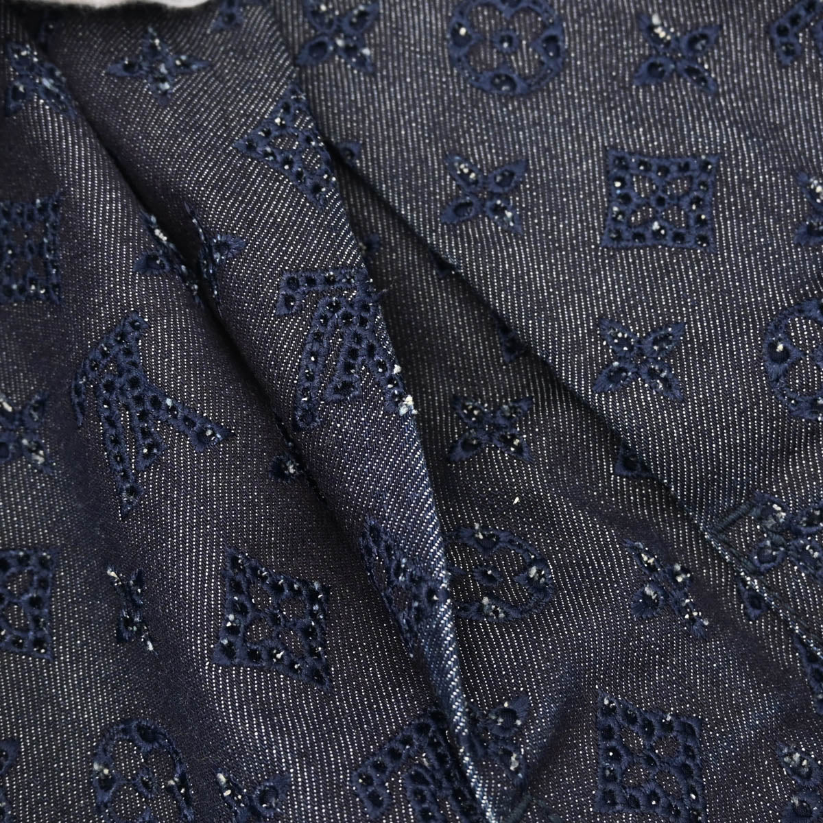 Louis Vuitton 2010 Denim Skirt Navy #34