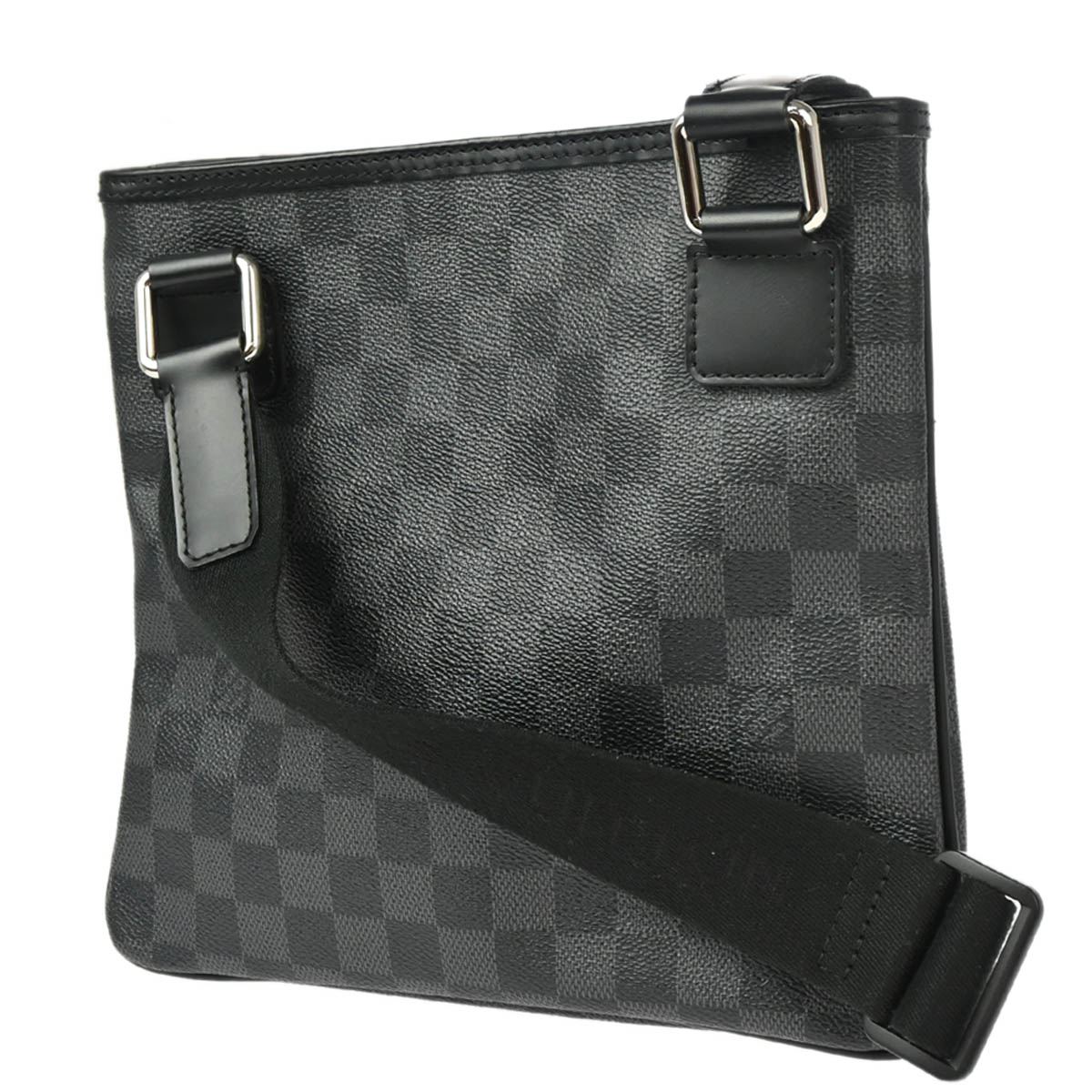 Louis Vuitton 2012 Damier Graphite Thomas Shoulder Bag N58028
