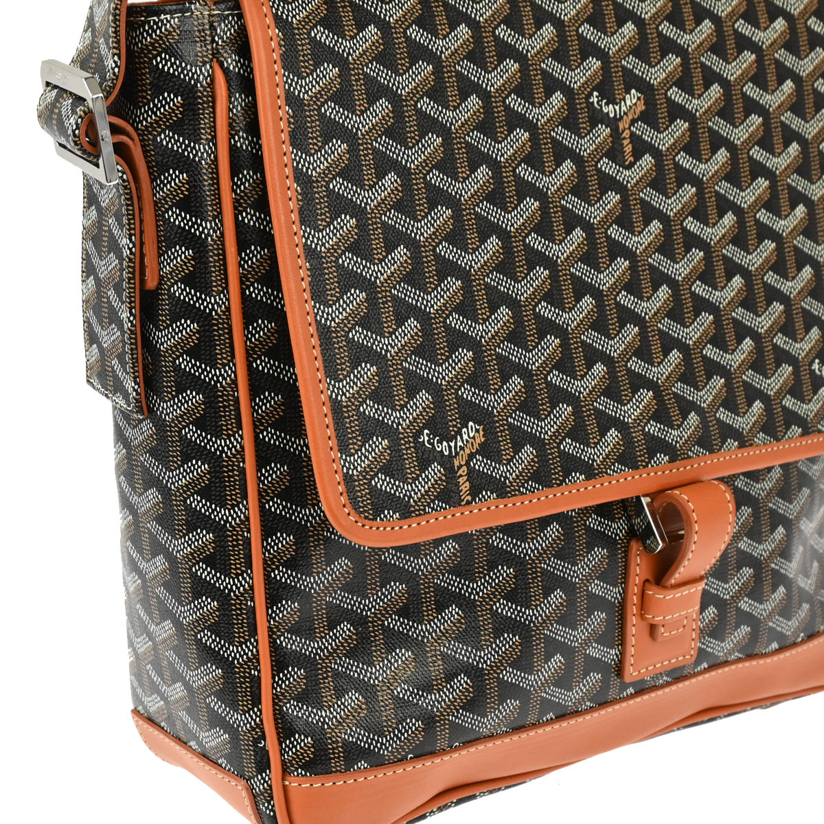 Goyard 2007 Black Grand Bleu MM Messenger Bag