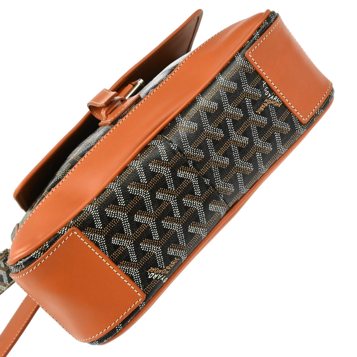 Goyard 2007 Black Grand Bleu MM Messenger Bag