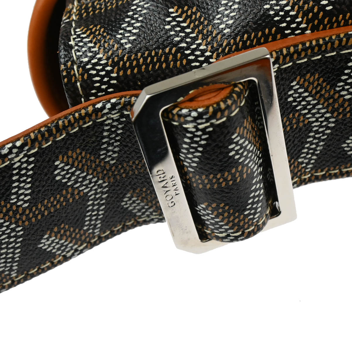 Goyard 2007 Black Grand Bleu MM Messenger Bag