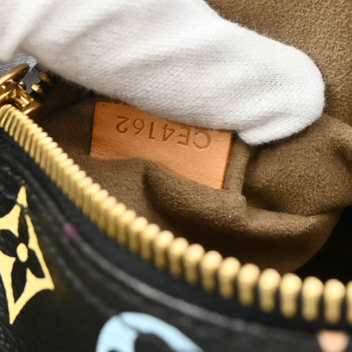 Louis Vuitton 2012 Black Monogram Multicolor Speedy 30 Handbag M92642