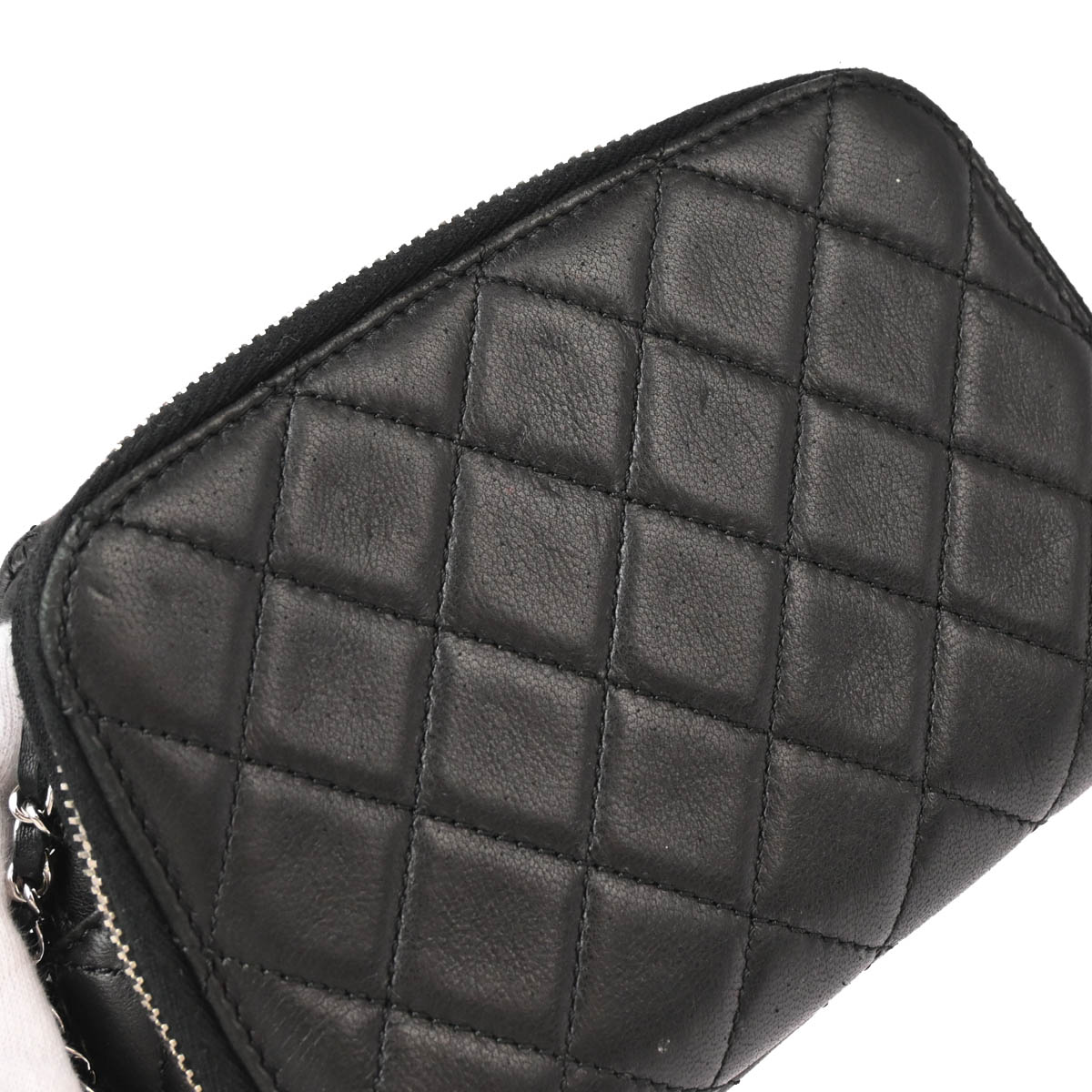 Chanel 2011 Black Lambskin Shoulder Bag WOC