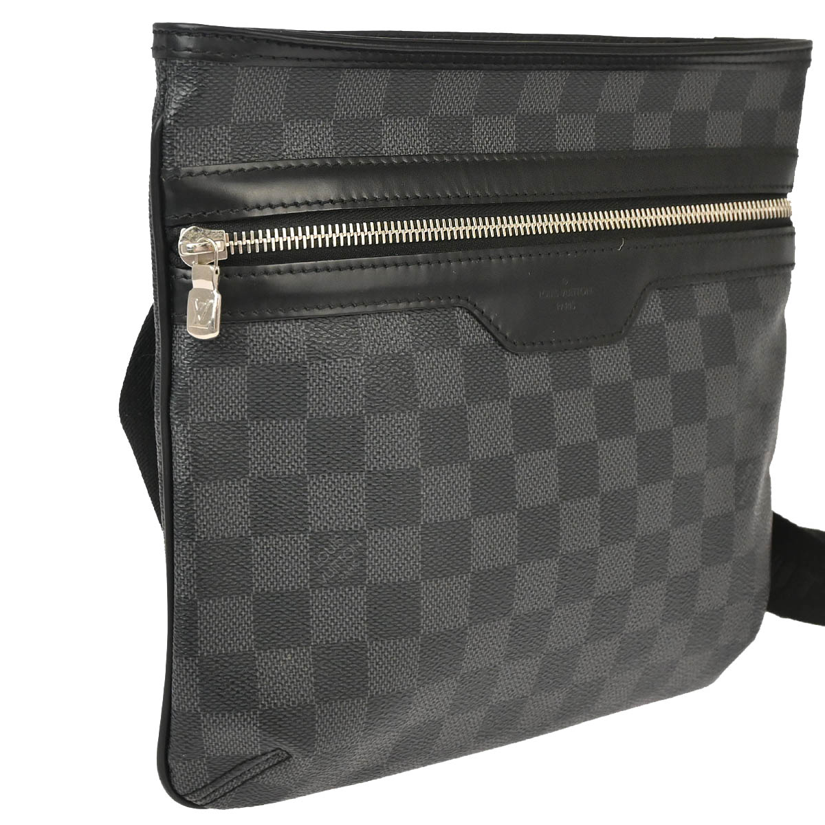 Louis Vuitton 2013 Damier Graphite Thomas Crossbody Bag N58028