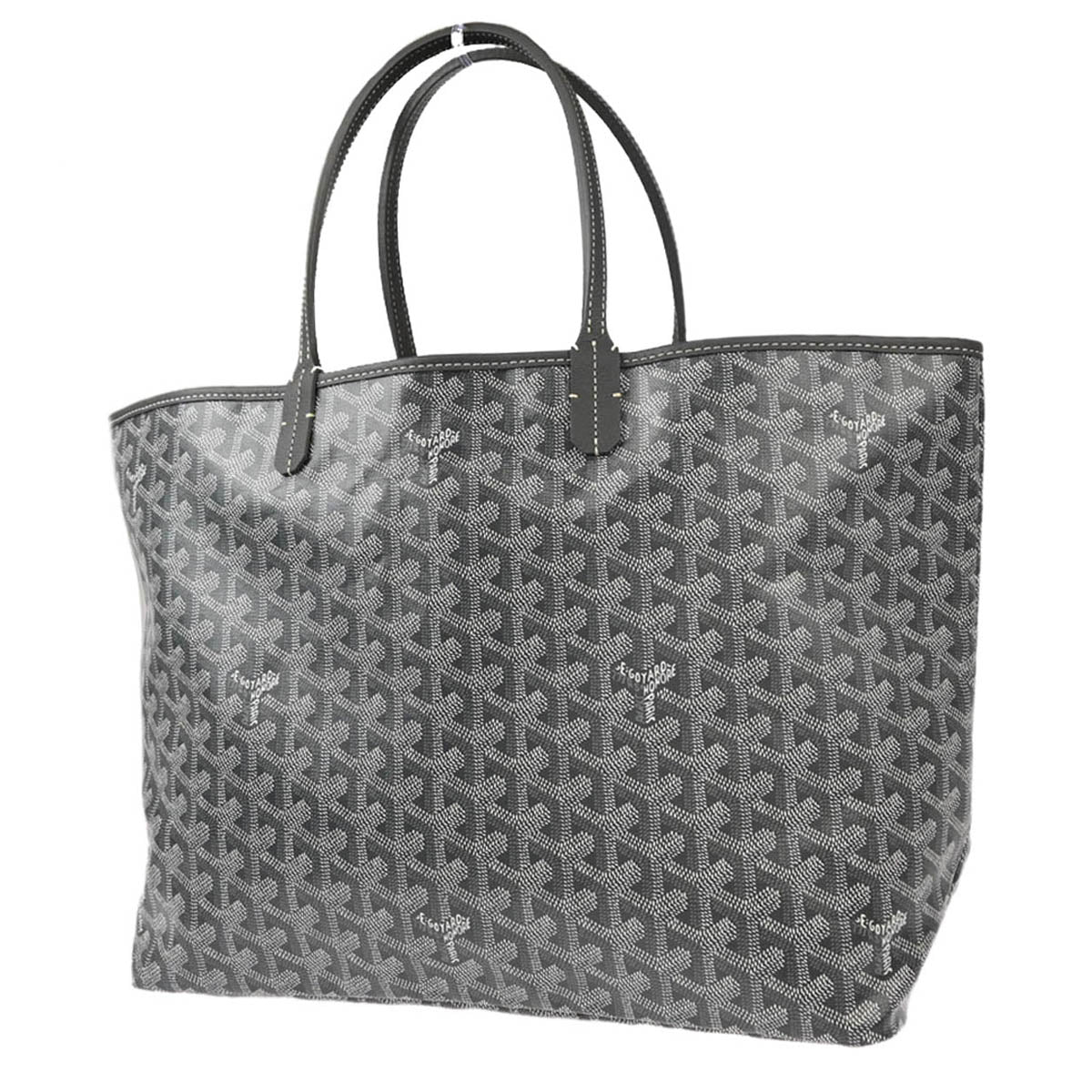 Goyard 2024 Gray Saint Louis PM Tote Handbag