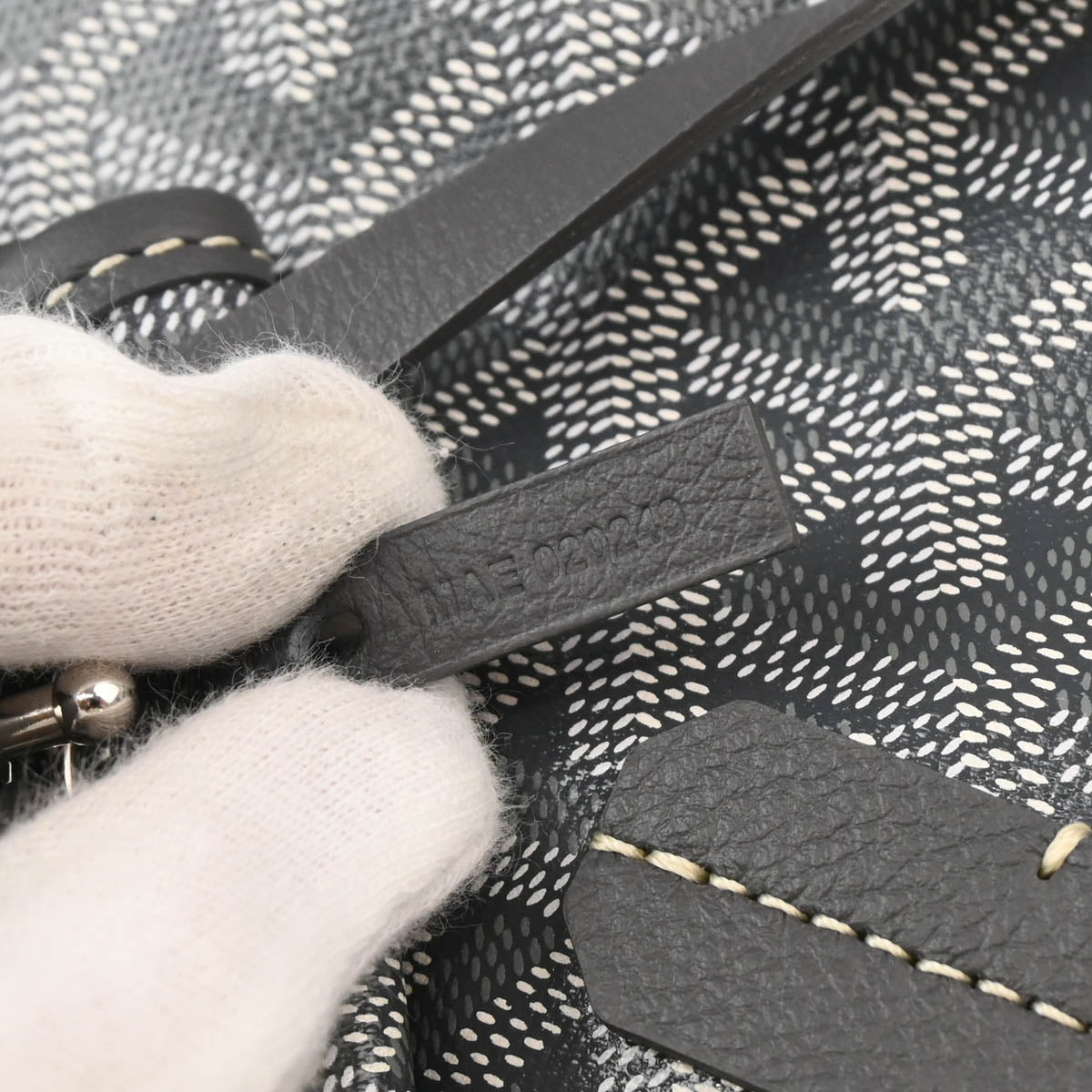 Goyard 2024 Gray Saint Louis PM Tote Handbag