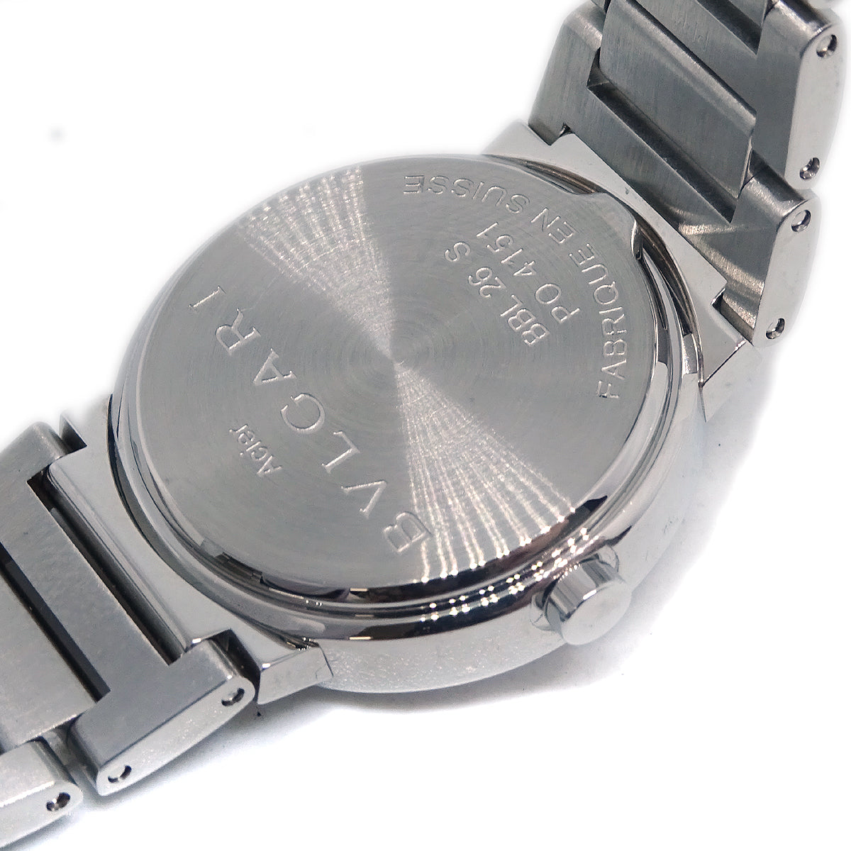 Bvlgari Ref.BB26C2SSD Quartz Watch SS