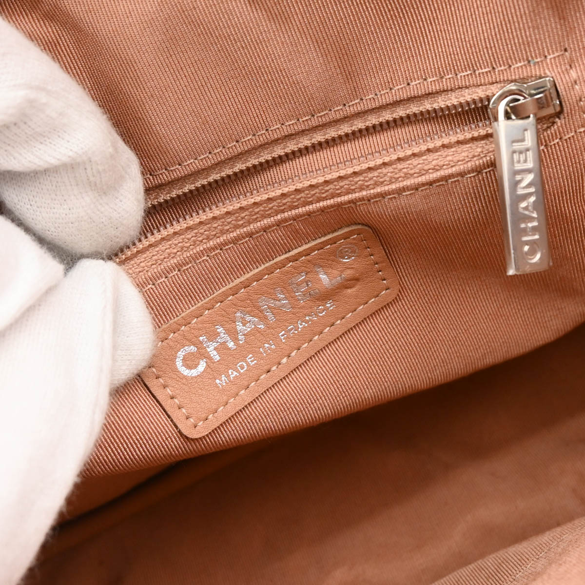 Chanel 2018 Pink Lambskin Chevron Camera Bag Small