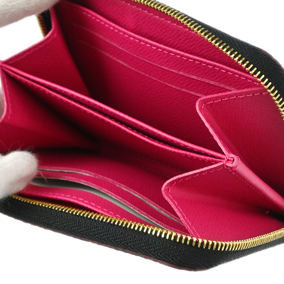 Louis Vuitton 2012 Black Multicolor Zippy Coin Purse Wallet M93740
