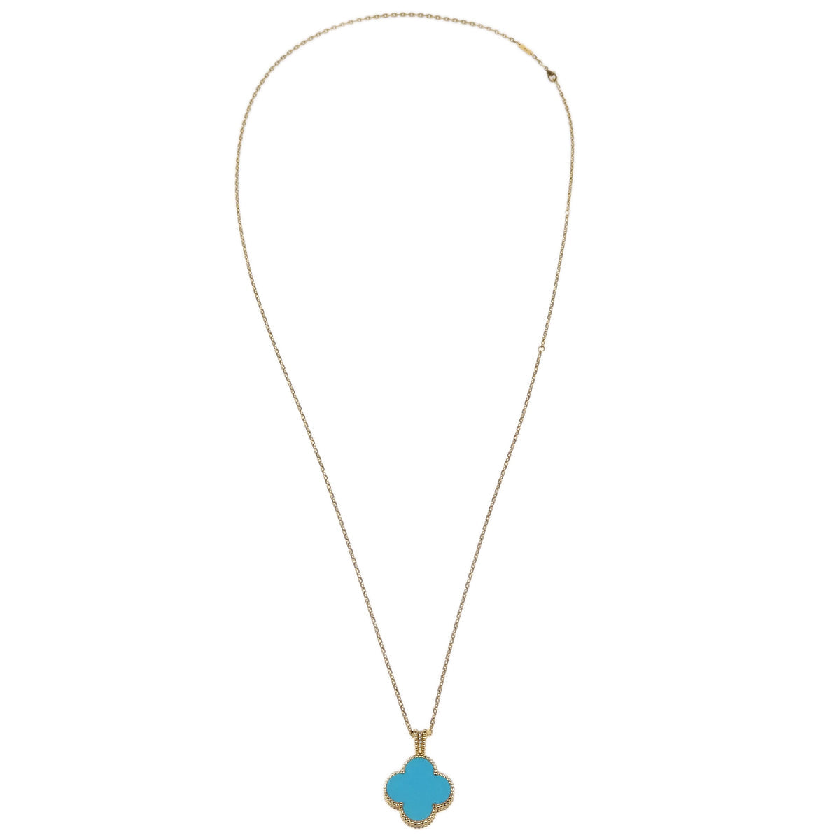 Van Cleef & Arpels Alhambra Secret Pendant Watch Ref.VCAR082Y00 18KYG