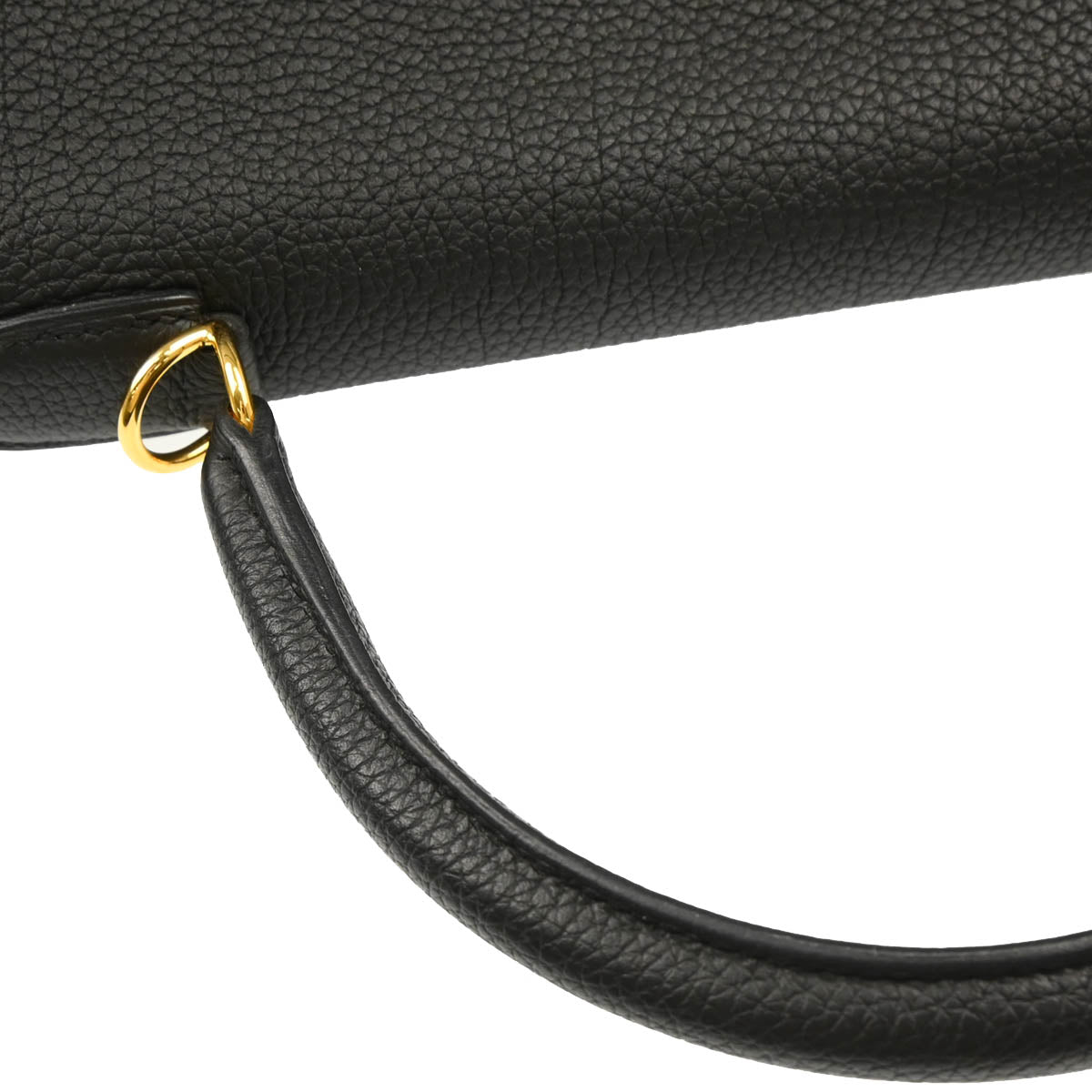 Hermes 2014 Black Togo Kelly 35 Retourne 2way Shoulder Handbag