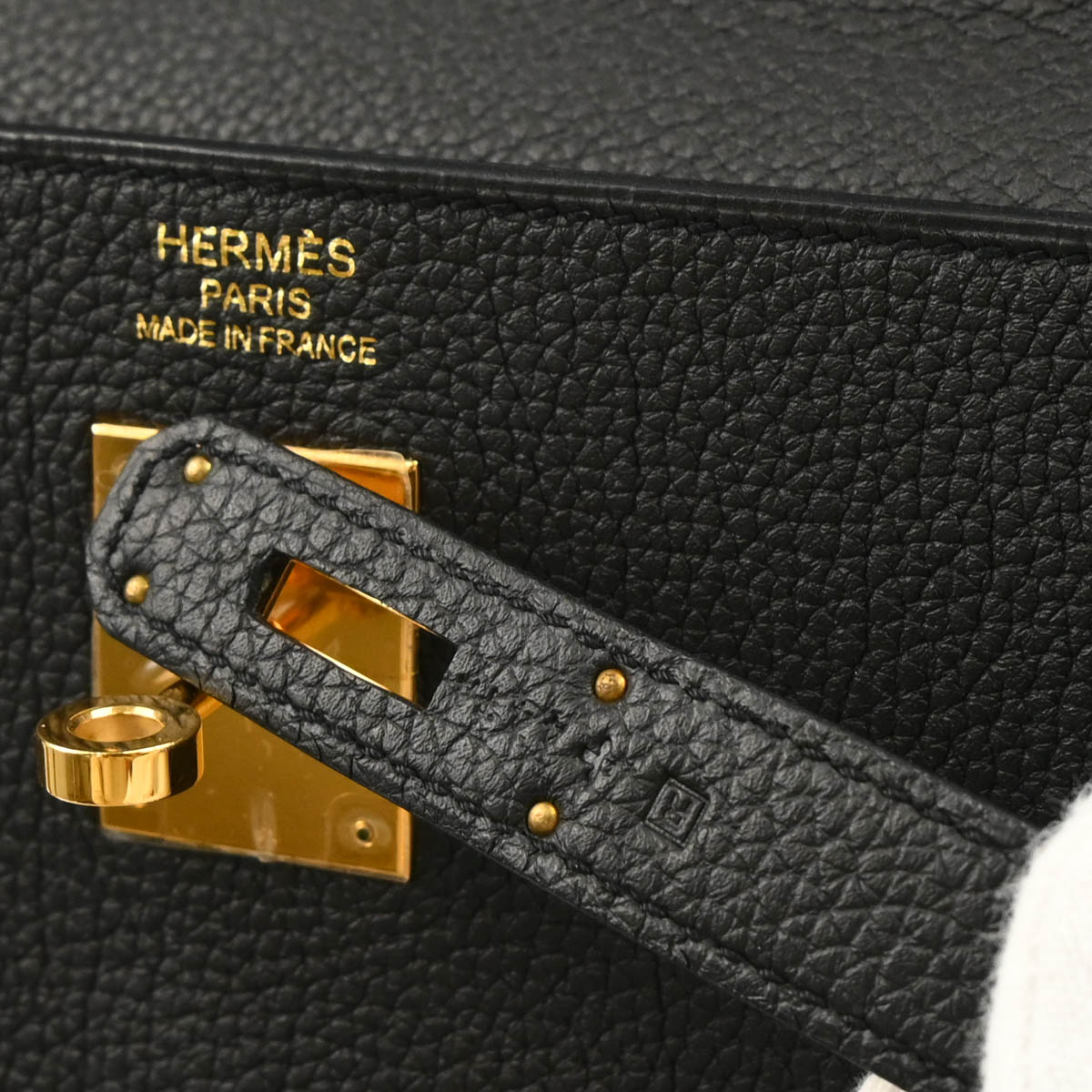 Hermes 2014 Black Togo Kelly 35 Retourne 2way Shoulder Handbag