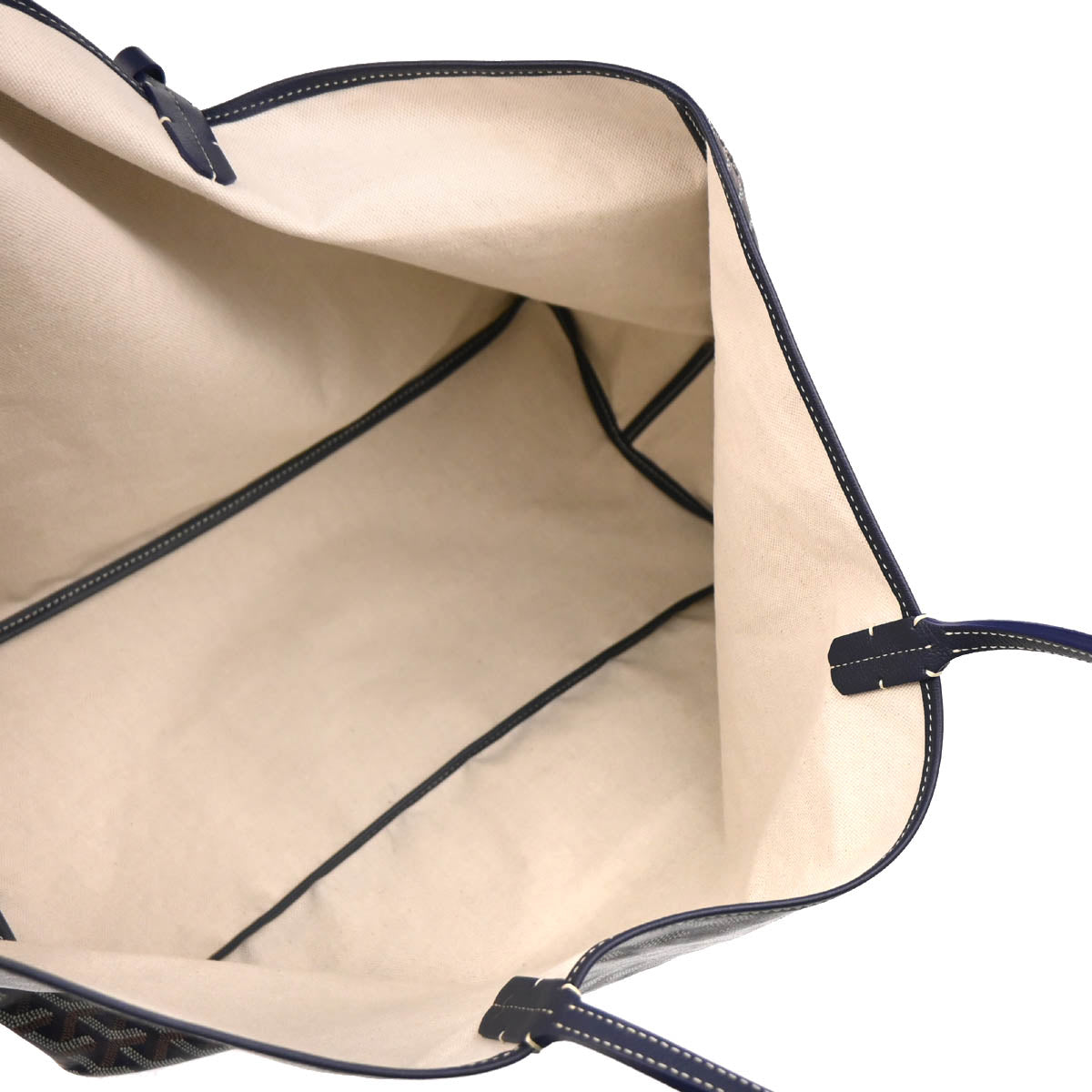 Goyard 2024 Navy Saint Louis GM Tote Handbag