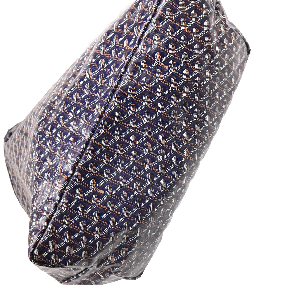 Goyard 2024 Navy Saint Louis GM Tote Handbag